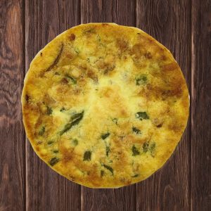 Asparagus with Bacon & Gruyere Quiche