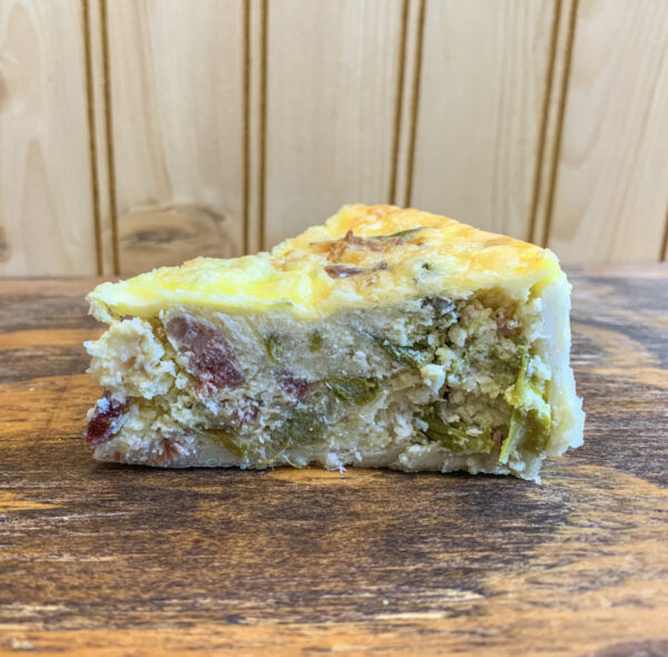 Asparagus with Bacon & Gruyere Quiche The Bakewell Company Portage, MI