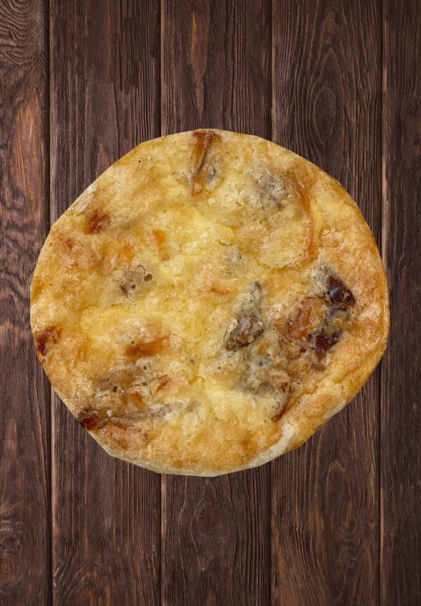 Cheesy Bacon & Potato Quiche The Bakewell Company Portage, MI