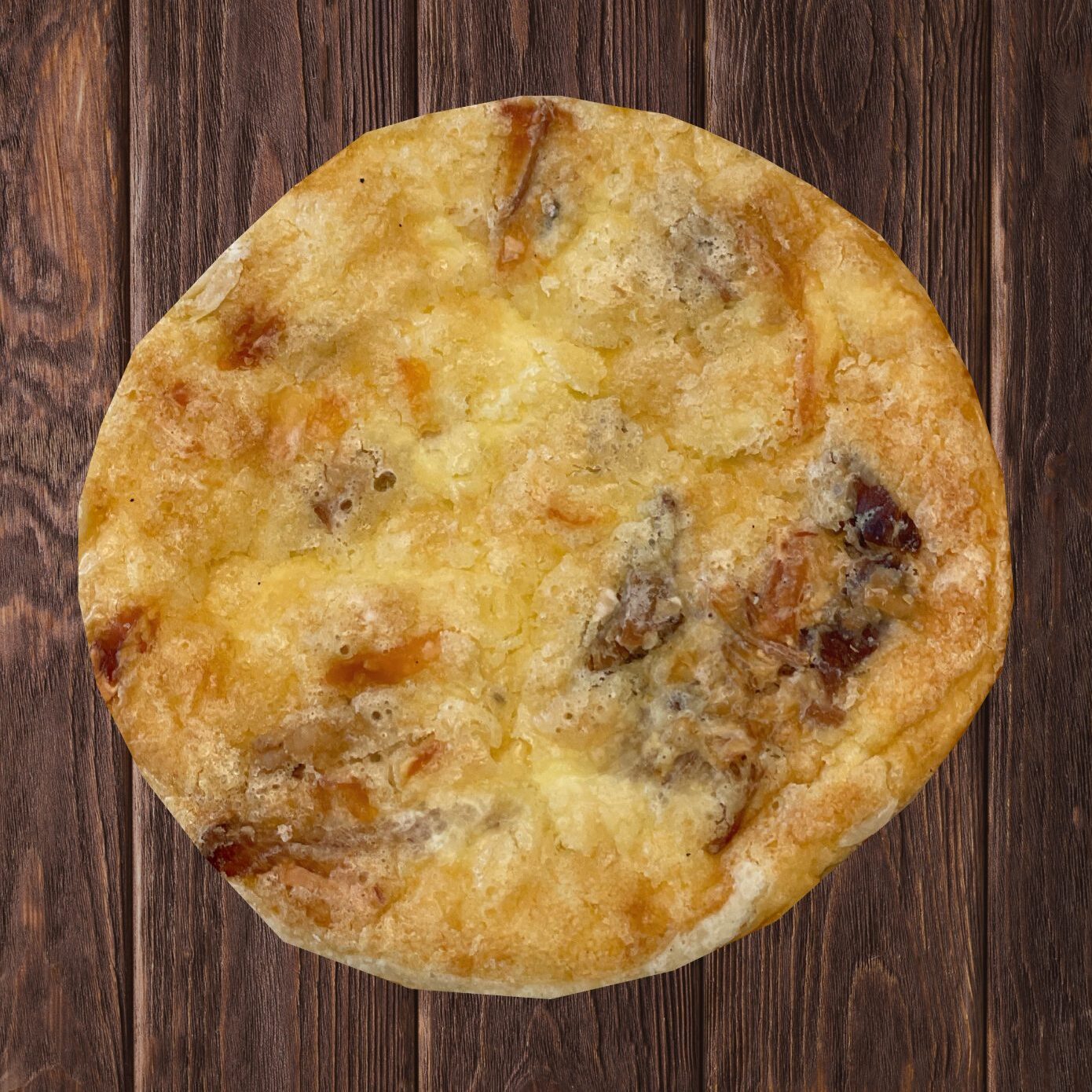 Cheesy Bacon & Potato Quiche
