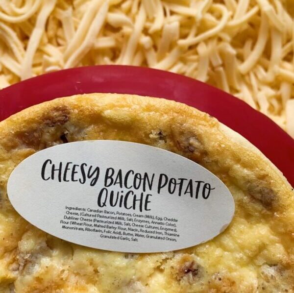 Cheesy Bacon & Potato Quiche - Image 3