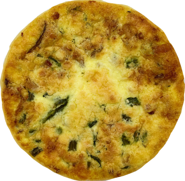Asparagus with Bacon & Gruyere Souffle