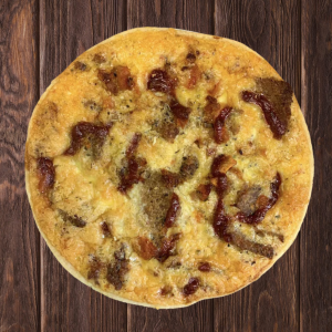 Butternut Squash with Tomato Preserves Quiche